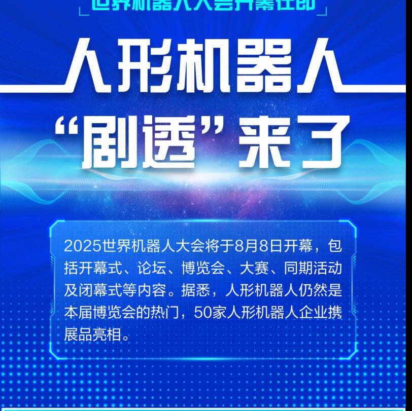世界机器人大会开幕在即 人形机器人“剧透”来了