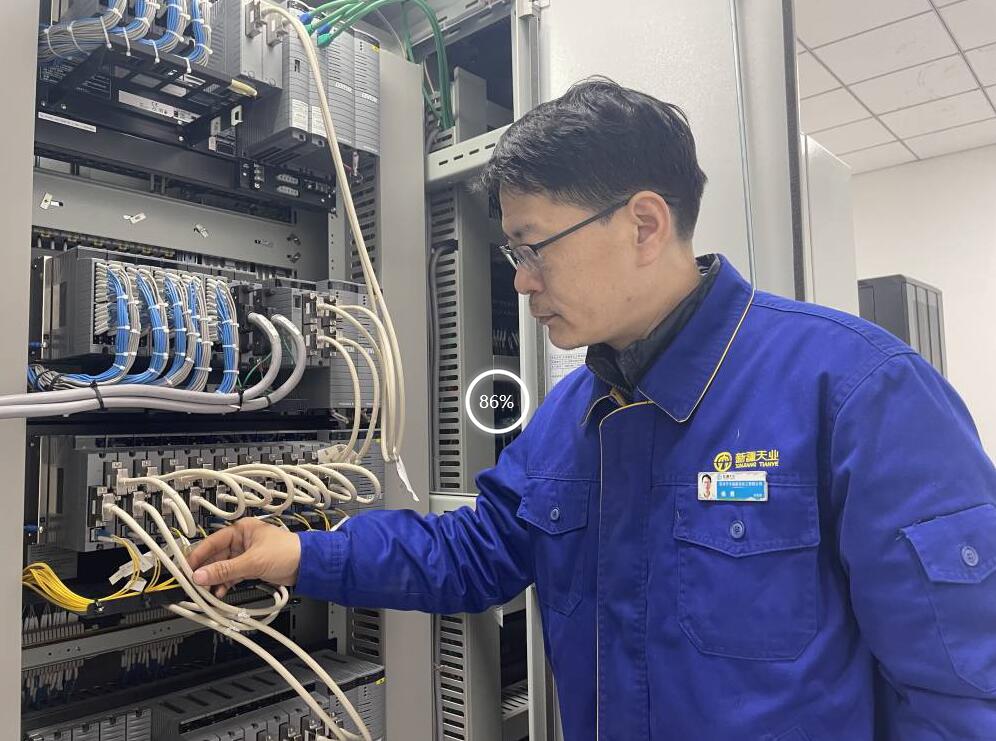 新疆天业天域新实公司技术改造提升自动化水平