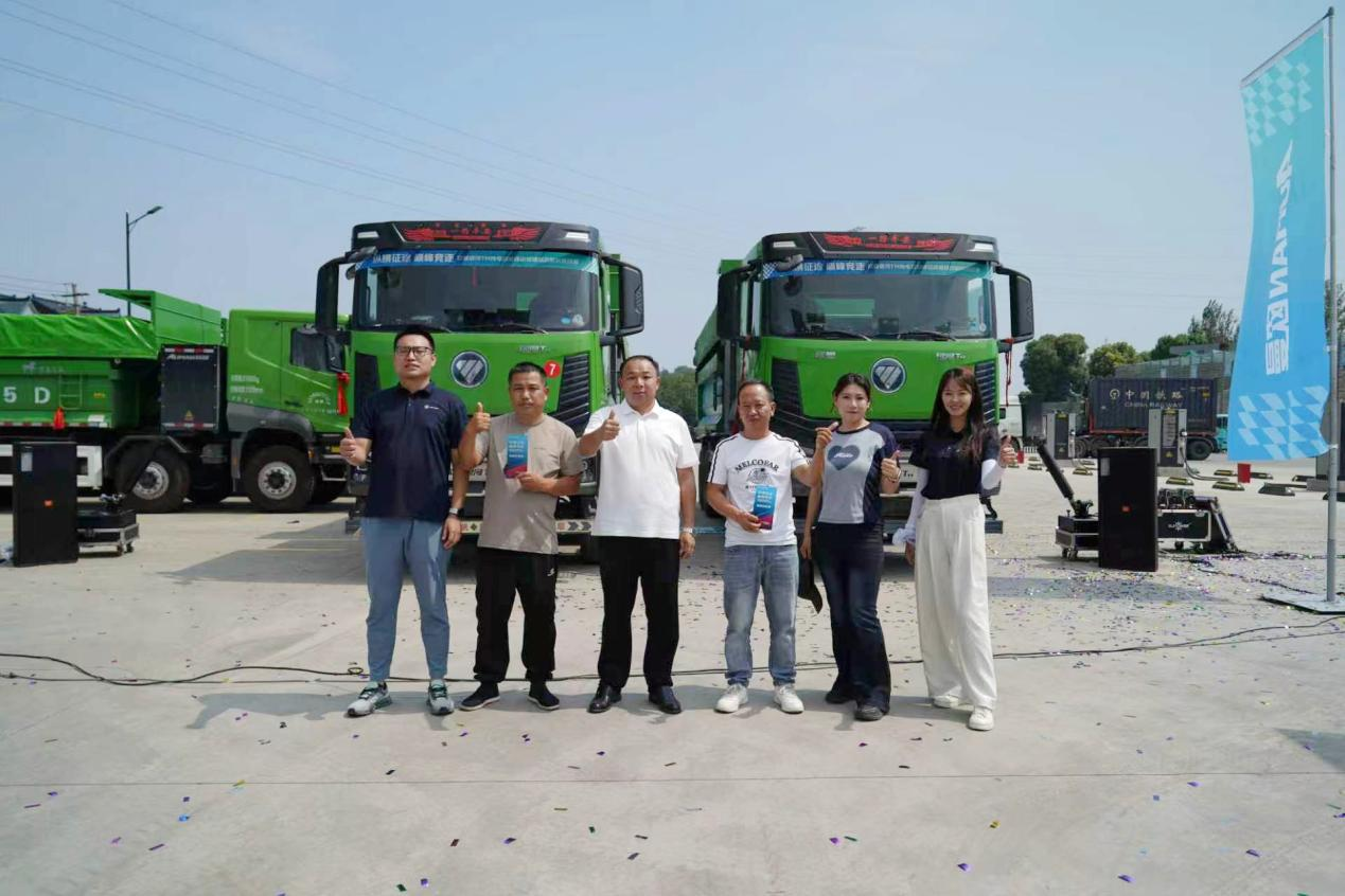 1.49kWh/km！欧曼银河TM纯电自卸车城建渣土运输 尽显高效低耗实力