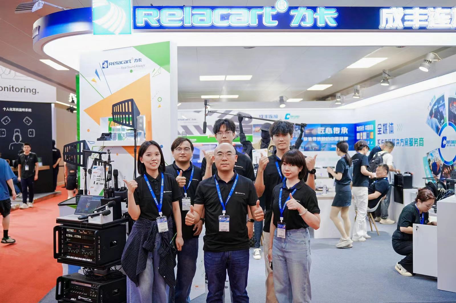 展会直击丨户外搭建高效录音系统?Relacart·力卡录音车套装轻松搞定!