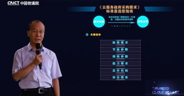 中国信息通信研究院云大所所长何宝宏：党政机关如何采购和建设政务云