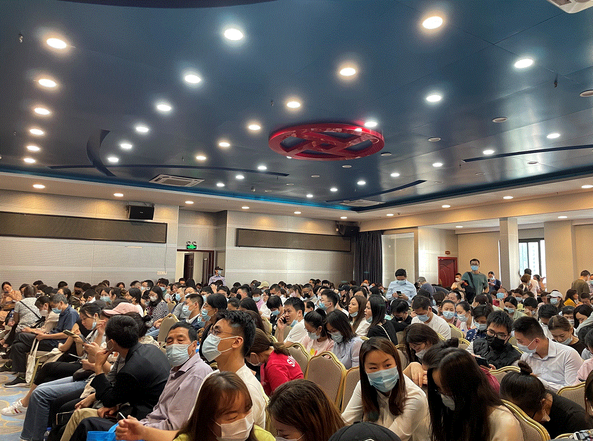 佳兆业沟通会现场，图源：时代周报记者摄